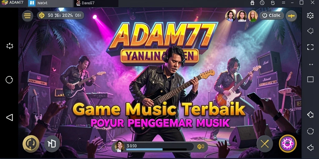 Tampilan gameplay ADAM77 yang interaktif dan menyenangkan.