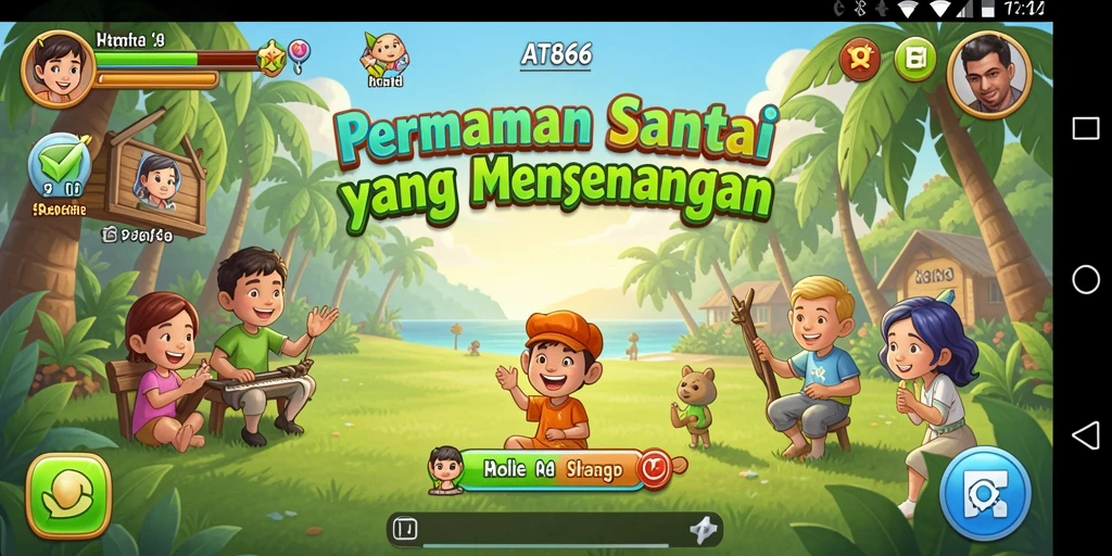 Tampilan gameplay AT866 yang menarik dan mengasyikkan.