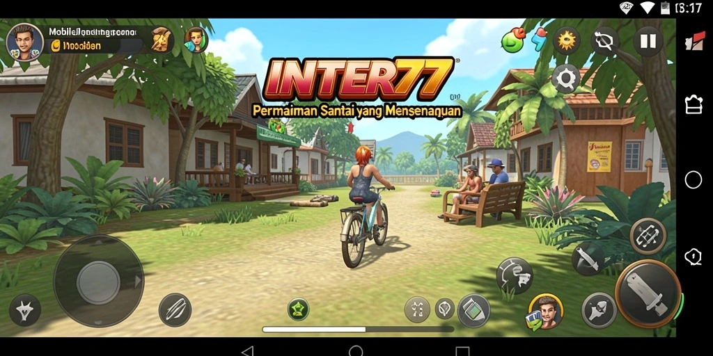 Screenshot INTER77 menampilkan gameplay yang seru dan interaktif.