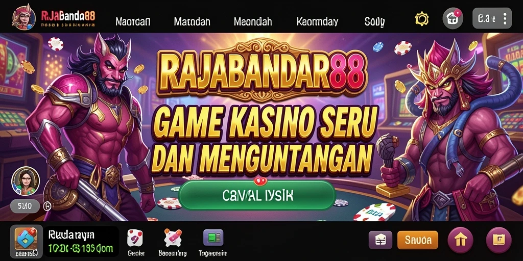 Tampilan menarik dari gameplay RAJABANDAR88 yang mendebarkan.