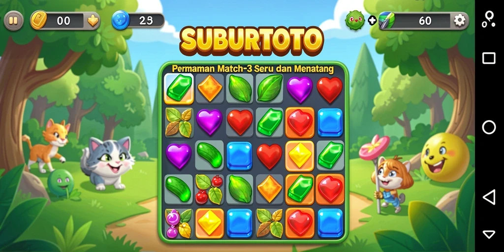 Tangkapan layar dari gameplay SUBURTOTO yang seru dan penuh warna.
