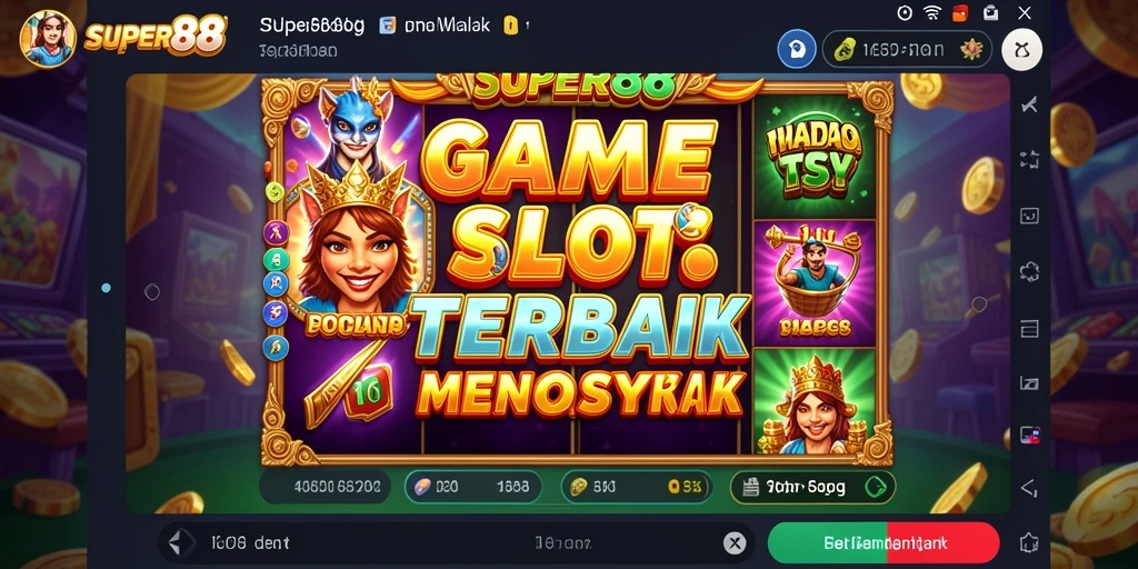 Tampilan gameplay SUPER88 yang menarik dan seru