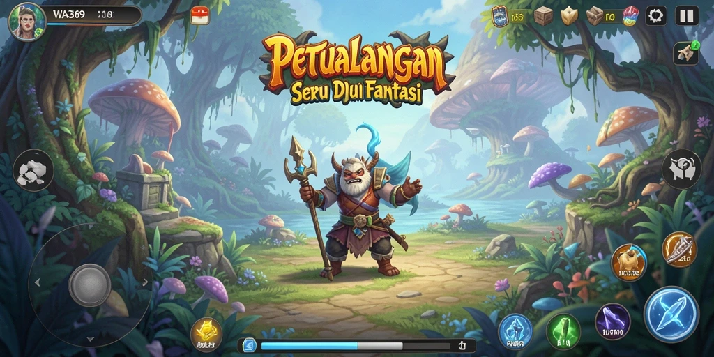 Tampilan gameplay WA369 yang menampilkan aksi seru dalam petualangan.