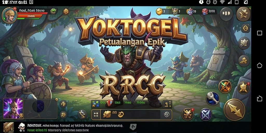 Tampilan gameplay YOKTOGEL yang menawan dan dinamis.